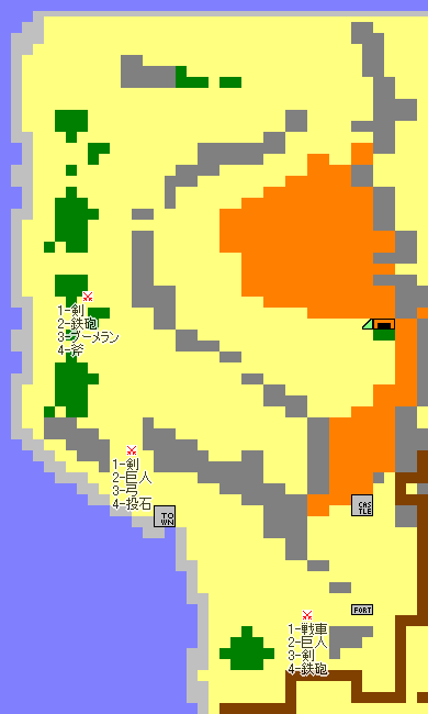 ドゥーマ第一地区 マップ