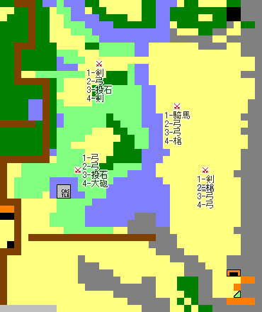 ツワーフ第二地区 マップ
